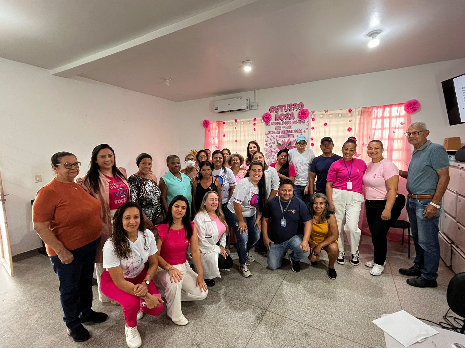 Outubro Rosa no PSF do Bairro Rocio em Iguape: Sucesso na Conscientização sobre a Saúde da Mulher